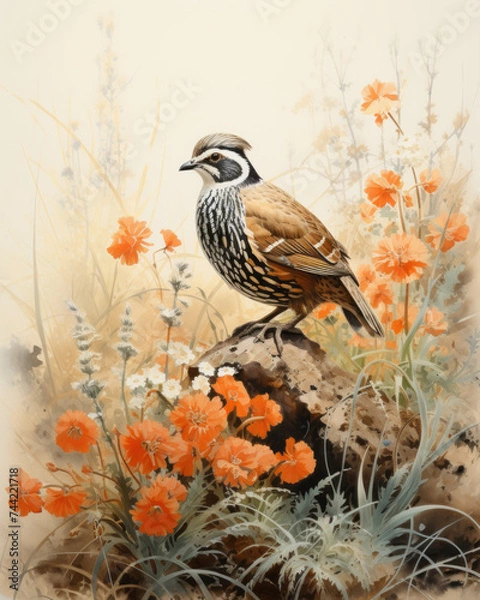 Obraz Northern Bobwhite