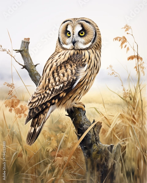 Obraz Short-eared Owl