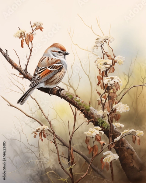 Obraz American Tree Sparrow