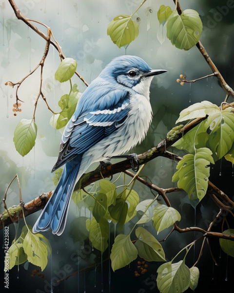 Obraz Cerulean Warbler