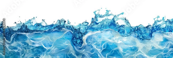 Fototapeta water surface.