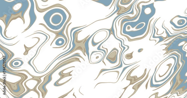 Obraz Abstract swirling gray pattern illustration