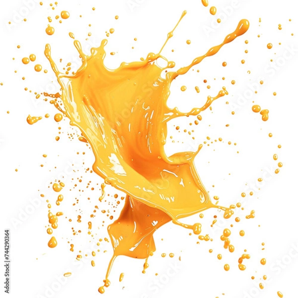 Obraz orange juice splash