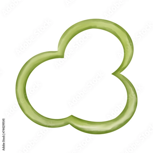 Obraz green bell pepper