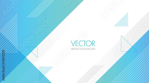 Obraz 鮮やかなグラデーションのビジネス背景　ベクター素材