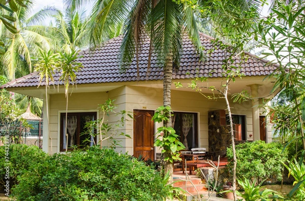 Obraz бунгало в отеле