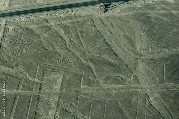 Obraz Linee di nazca, Perù