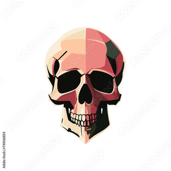 Fototapeta ドクロのイラスト