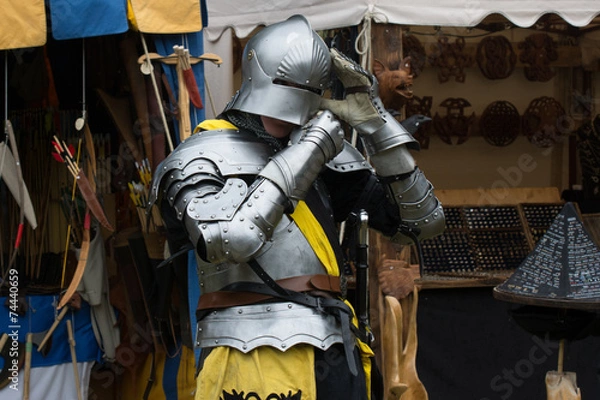 Obraz Ritter in Rüstung