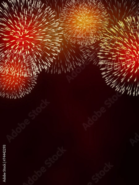 Obraz Imponujące fajerwerki