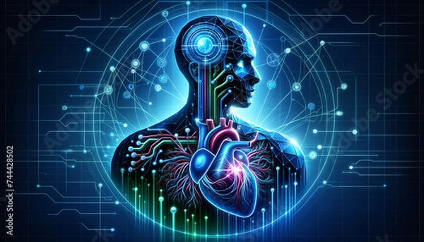 Obraz Futuristic Biomedical Engineering: Precision, Innovation, and Technology