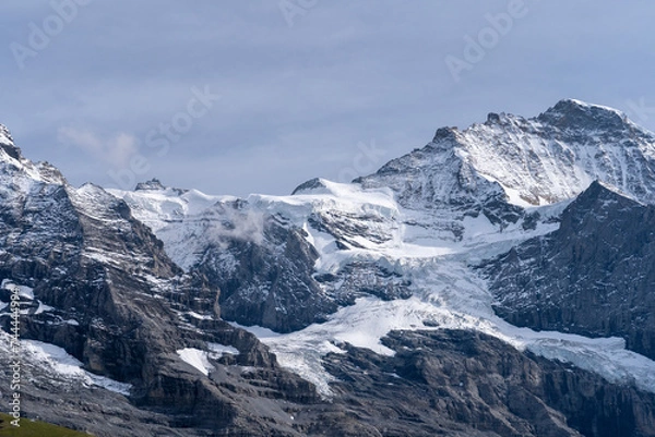 Fototapeta jungfrau summit, jungfrau railway, swiss alps