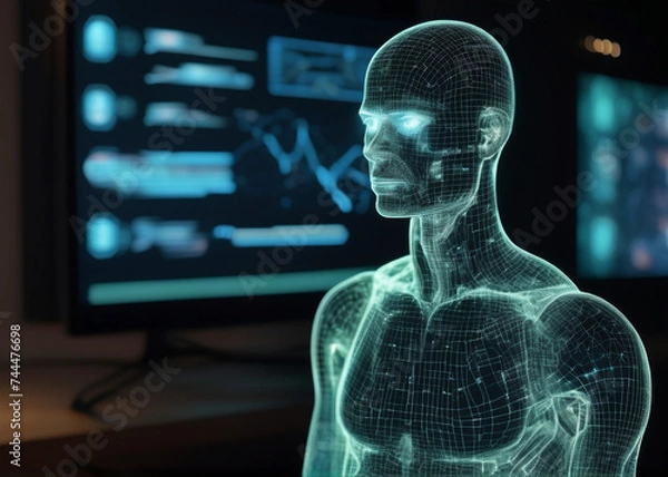 Fototapeta cyberspace