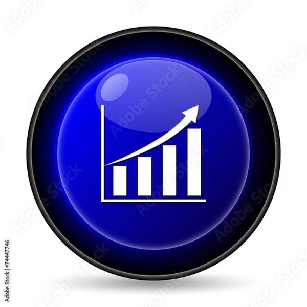 Fototapeta Chart icon