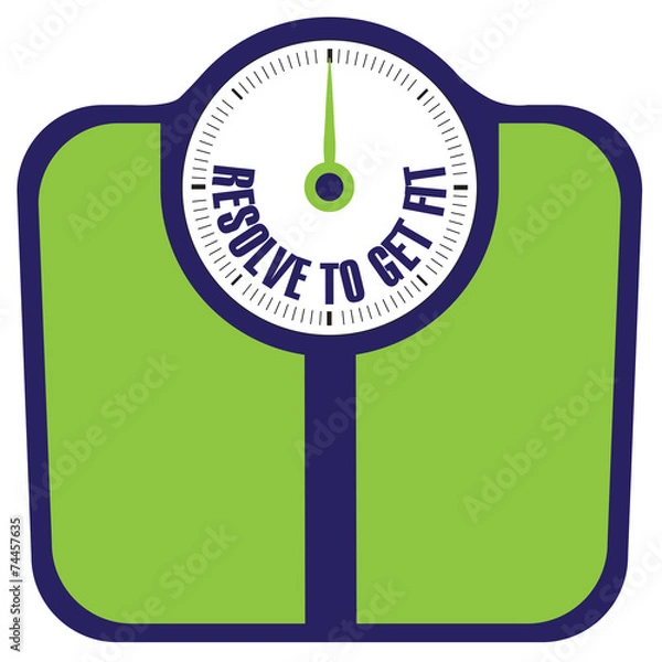 Obraz Weight Loss Scales