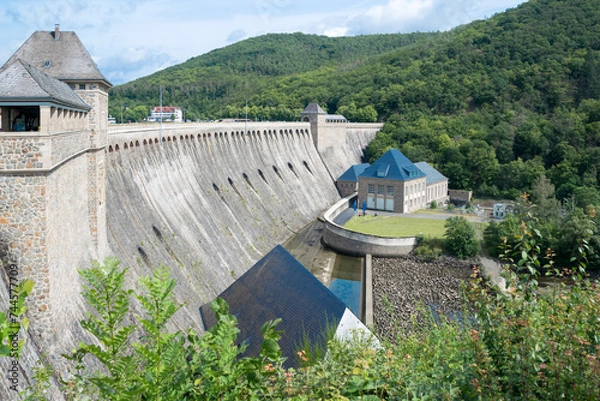 Fototapeta Die Edertalsperre in Nordhessen in Deutschland