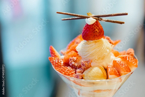 Obraz 大人のパフェ、夜パフェ、高級パフェ