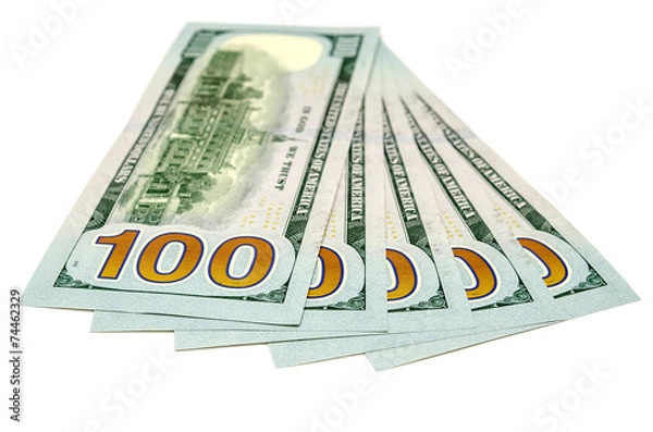 Fototapeta Пятьсот долларов сша
