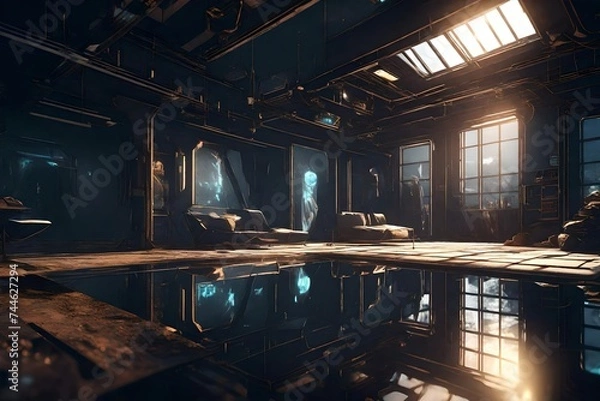 Obraz welder working in the workshop