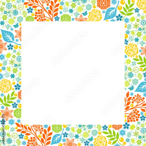 Obraz Floral frame