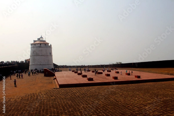 Obraz lighthouse in the port