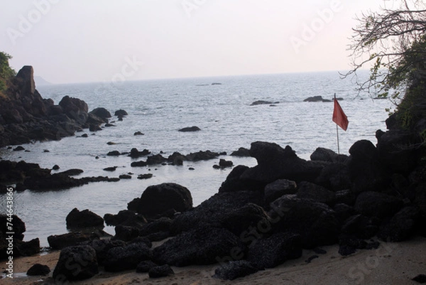Obraz beach and rocks