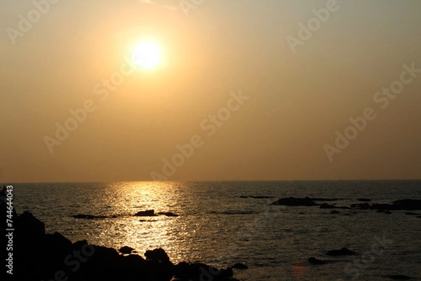 Obraz sunset on the sea