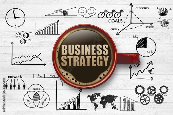 Fototapeta Business Strategy