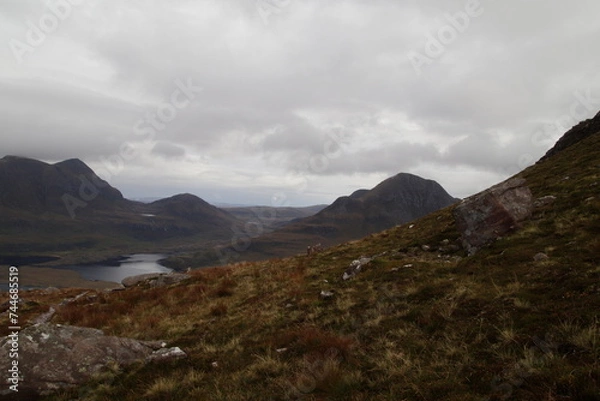 Fototapeta Stac Pollaidh, the Assynt Scottish Highlands