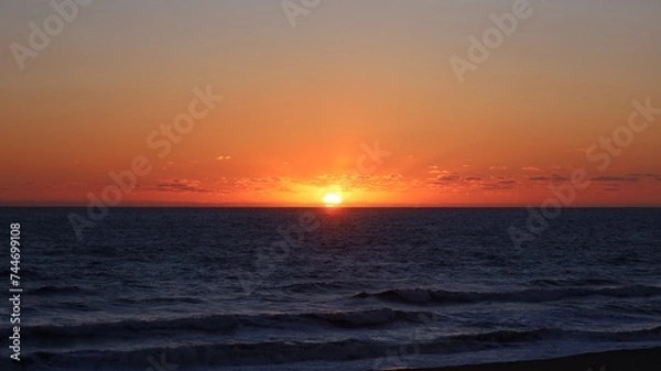 Obraz sunset over the sea