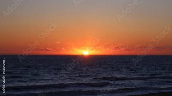 Obraz sunset over the sea