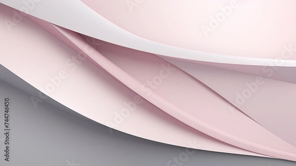 Obraz Abstract pink and grey gradient texture background with smooth waves