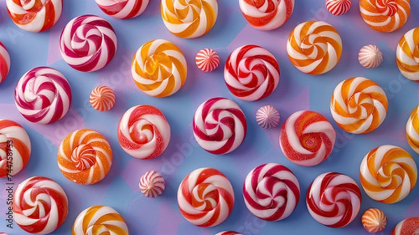 Fototapeta candy pattern