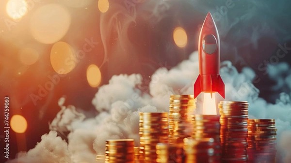 Fototapeta Successful career