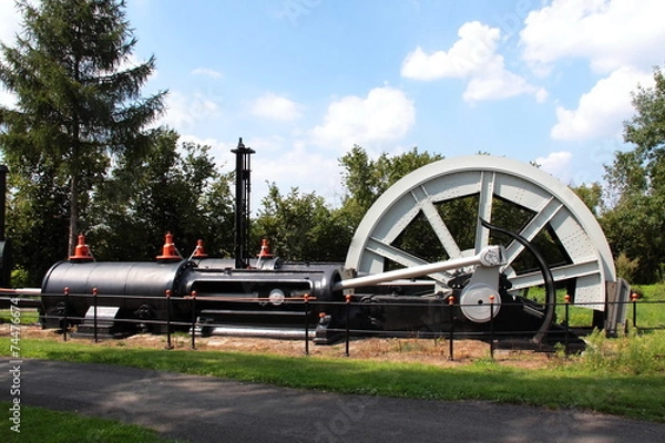 Fototapeta Maszyna parowa