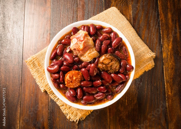 Fototapeta Alubias rojas