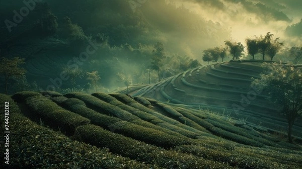 Obraz tea plantation