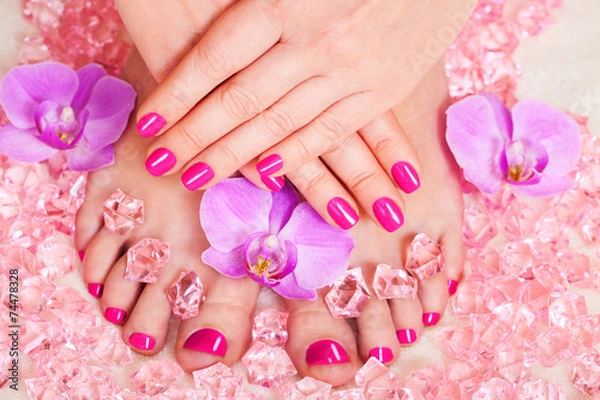 Obraz manicure and pedicure