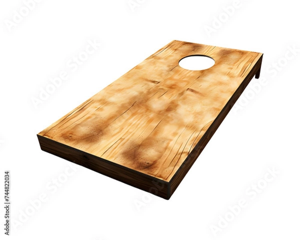 Obraz Sack toss isolated on transparent background