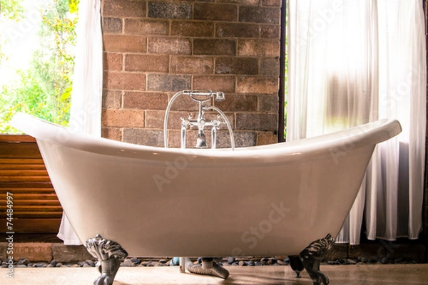 Obraz vintage style bathroom