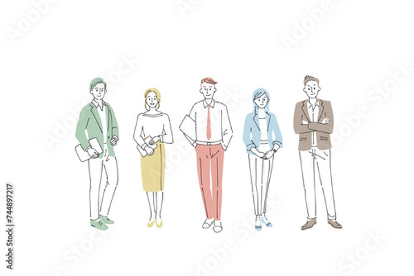 Obraz スーツ_ビジネス03