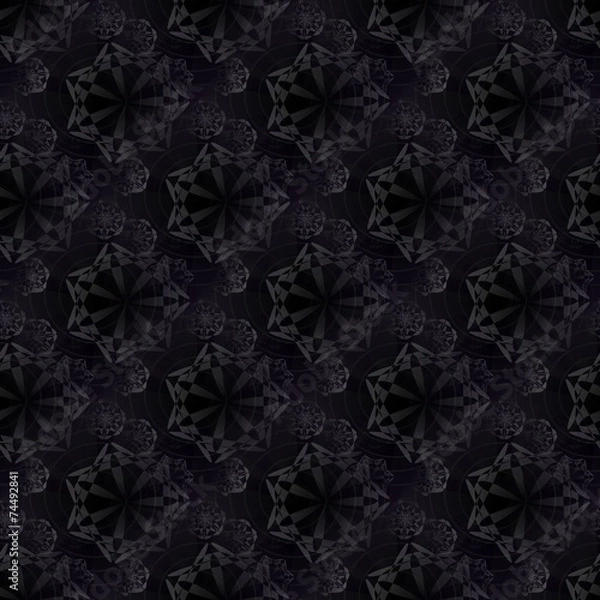 Fototapeta Fantasy decorative snowflakes pattern