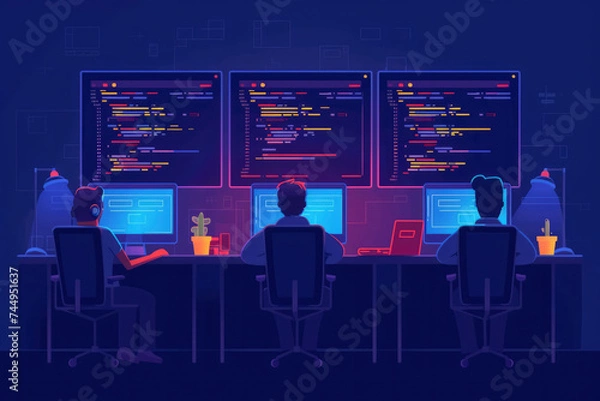 Obraz Version Control: Software engineers use version control systems (e.g., Git) to track changes in code