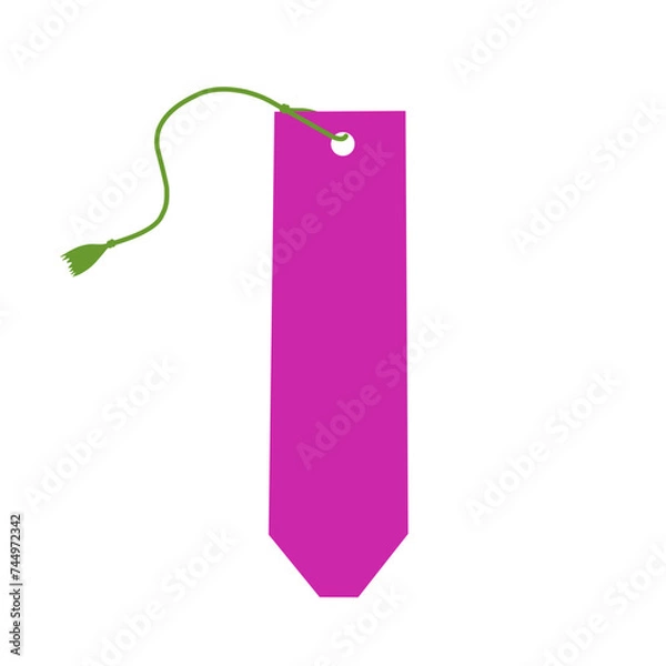 Fototapeta Bookmark With Tassel 