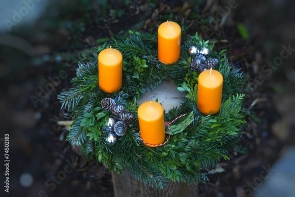 Obraz Adventkranz