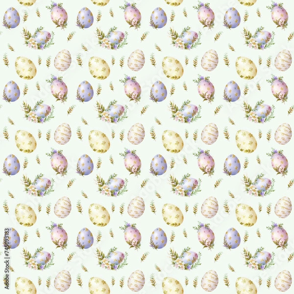 Obraz seamless pattern with flowers