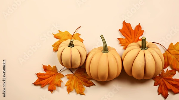 Fototapeta pumpkin illustration, halloween pumpkin