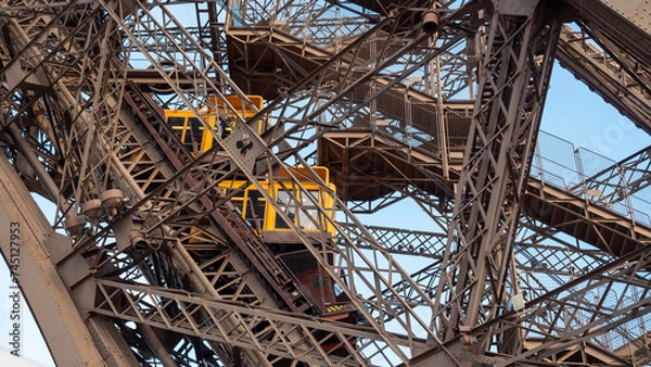 Obraz Paris iffel Tower Louvre