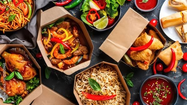 Obraz Optimizing Customer Satisfaction in Food Delivery Services through Efficient Logistics