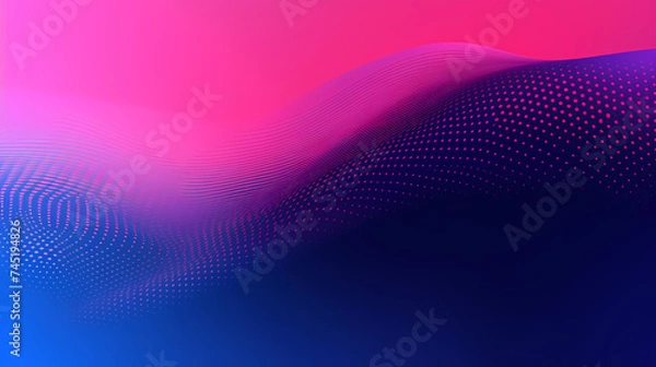 Fototapeta Abstract circle dotted geometric background